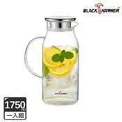 【BLACK HAMMER】沁涼直身耐熱玻璃水壺1750ml