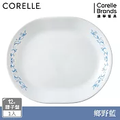 【美國康寧】CORELLE 鄉野藍- 腰子盤