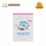 sun-star PEANUTS 史努比春色盎然彩色便條紙 露營森活