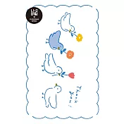 【日本Wa-Life】復古印刷明信片第二彈 ‧ 小鳥道謝