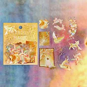 【日本BGM】散裝PET貼紙包30入 ‧ 魔幻星塵-金星