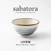 【Minoru陶器】Sabatora復窯 陶瓷餐碗340ml ‧ 藍