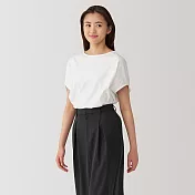 【MUJI 無印良品】女涼感套衫 L 白色