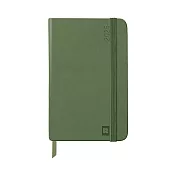 【Rhodia|2025 Planner】2025 手帳 A6_週曆橫排_象牙色 _160頁_90g_硬皮_彈性束帶_ 鼠尾草綠