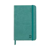 【Rhodia｜2025 Planner】2025 手帳  A6_週曆橫排_象牙色 _160頁_90g_硬皮_彈性束帶_ 水藍