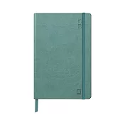 【Rhodia|2025 Planner】2025 手帳 A5_週曆橫排_象牙色 _160頁_90g_硬皮_彈性束帶_ 水藍