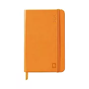 【Rhodia｜2025 Planner】2025 手帳  A6_週曆直排_象牙色 _160頁_90g_硬皮_彈性束帶_ 橘色