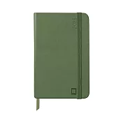 【Rhodia｜2025 Planner】2025 手帳  A6_週曆直排_象牙色 _160頁_90g_硬皮_彈性束帶_ 鼠尾草綠