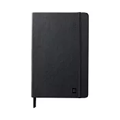 【Rhodia｜2025 Planner】2025 手帳  A5_週曆直排_象牙色 _160頁_90g_硬皮_彈性束帶_ 黑色