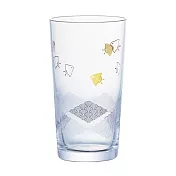 【日本Toyo Sasaki】波千鳥&菱紋 和紋玻璃清酒杯150ml