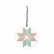 日本HIGHTIDE 文林堂 活版印刷裝飾卡片 ‧ 北歐風/綠色x紅色