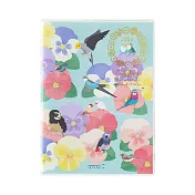 MIDORI POCKET DIARY 2025手帳(月雙週)A6- 小鳥