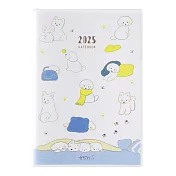 MIDORI POCKET DIARY 2025手帳(月單週)B6- 小狗