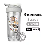 【Blender Bottle】LINE FRIENDS〈Strada 搖搖杯系列〉Tritan防漏環保水壺 28oz|828ml『美國官方授權』 Puppy熊大