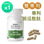 【SALVIA】Salvia專利苦瓜胜肱 1瓶60顆