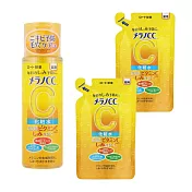 【Melano CC】高純度維他命C美白化粧水 1+2組 (本體170ml+補充170ml)