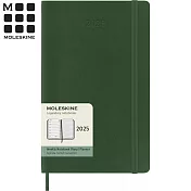 MOLESKINE 2025經典週記手帳12M 軟皮-L型綠