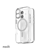 Moshi iPhone 16 Pro iGlaze 透明保護殼-Clear (兼容MagSafe) 無 月光銀