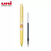 (1筆1芯)UNI 限定 蠟筆小新 UNI-BALL SIGO 自動鋼珠筆 0.38 兄妹(淡黃藍芯)