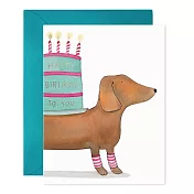 【 E.Frances 】Slinky Dog Birthday Greeting Card 生日卡 #BD310