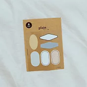 【韓國suatelier】plain系列手帳貼紙(2張入) ‧ plain.60