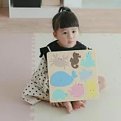 【Pato Pato】配對拼圖 - 海洋生物(顏色隨機)