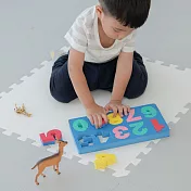 【Pato Pato】幼兒益智拼圖 -  數字圖形(顏色隨機)