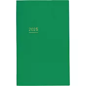 KOKUYO JIBUN 2025手帳DIARY Lite mini薄型款-綠