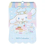 Sanrio 三麗鷗 2025 線圈造型掛曆 壁曆 月曆 大耳狗