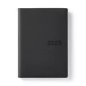 【MUJI 無印良品】月週筆記本/2024年12月開始/深灰.A6