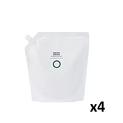 【MUJI 無印良品】食器&蔬果兩用洗潔精1200g(4入)