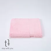 【日本TT毛巾】日本製泉州認證有機棉毛巾－多色任選  (溫和桃粉)