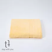 【日本TT毛巾】日本製泉州認證有機棉毛巾－多色任選  (溫和橙黃)