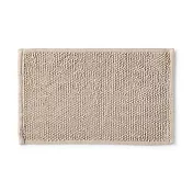 【MUJI 無印良品】棉鬆絨浴室地墊/S/米色【成品尺寸】36*60cm