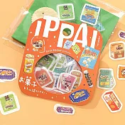 【日本BGM】散裝金箔和紙貼紙包45入 ‧ IPPAI-糖果