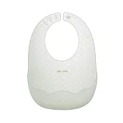 nac nac 白金矽膠雲朵圍兜- 茉莉綠