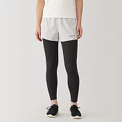 【MUJI 無印良品】女吸汗速乾運動短褲 XL 淺灰