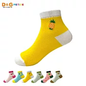 【D&G KIDS】水果童襪- 鳳梨13-16CM