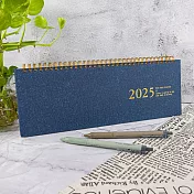 【conifer綠的事務】2025年時間線桌曆  中國藍