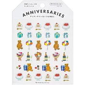 【日本Greeting Life】ANNIVERSARIES貼紙 