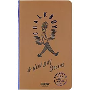 【日本Greeting Life】SLOW JOURNAL日記本/筆記本 ‧ CHALKBOY 咖啡色