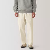 【MUJI 無印良品】男水洗丹寧舒適長褲 L 原色