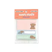 【日本FRONTIER】scooty studio 便利貼 ‧ 查理狗狗(3入組)