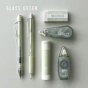 【TOMBOW日本蜻蜓】MONO graph Pastel glass 限量組合包 -全系列 玻璃綠