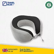 【Travel Blue 藍旅】 涼感頸枕 涼感護頸枕 涼感飛機枕 (3色可挑) 保固24個月 灰色