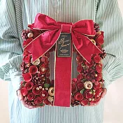 【日本Green House】Xmas聖誕 精美裝飾花圈(L) ‧ 禮物