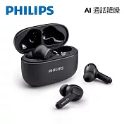 PHILIPS 強力低音入耳式無線藍牙耳機-TAT1109 黑