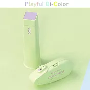 KOKUYO GLOO Bi-Color限定方形口紅膠+好黏便利貼組  (綠x紫)