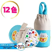 【JarMelo 原創美玩】袋裝兒童絲滑蠟筆 (12色) JA96406