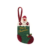 【日本Mark’s】Felt & Knit手工羊毛氈聖誕襪裝飾 ‧ 聖誕老人